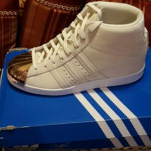 Suede Hi-Top Sneakers